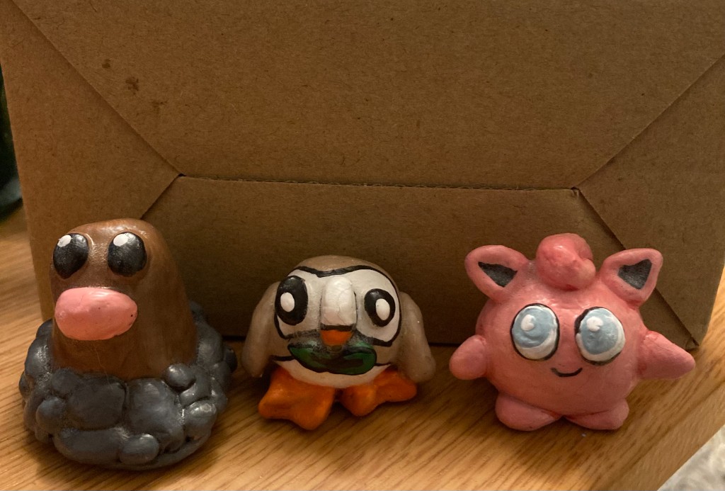 Mini Pokemon sculpts